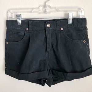 Forever 21 (Premium Denim) Black Shorts